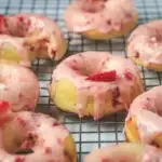 strawberry donuts