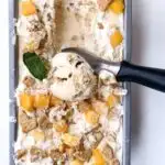 Peach Cobbler Ice Cream