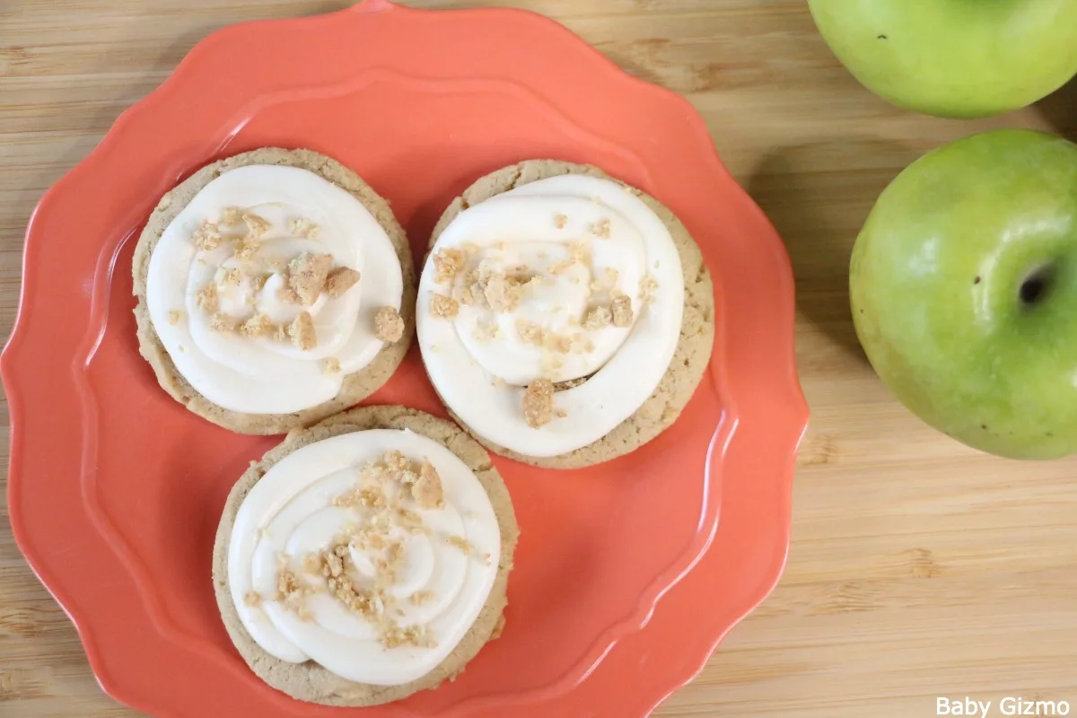Caramel Apple Cookies by Crumbl