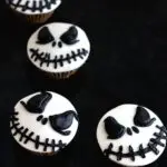 Jack Skellington Cupcakes
