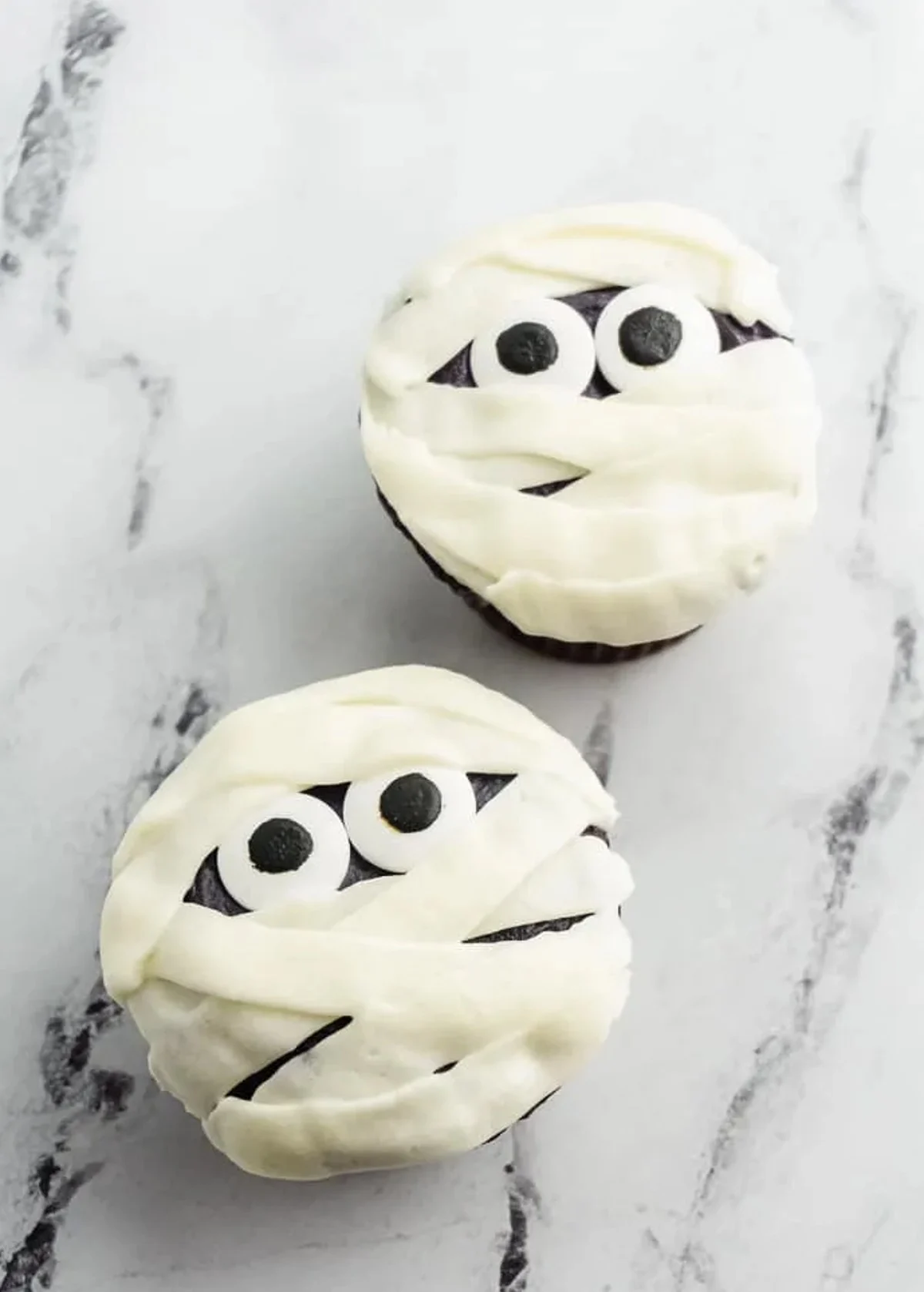 Mummy Cupcakes