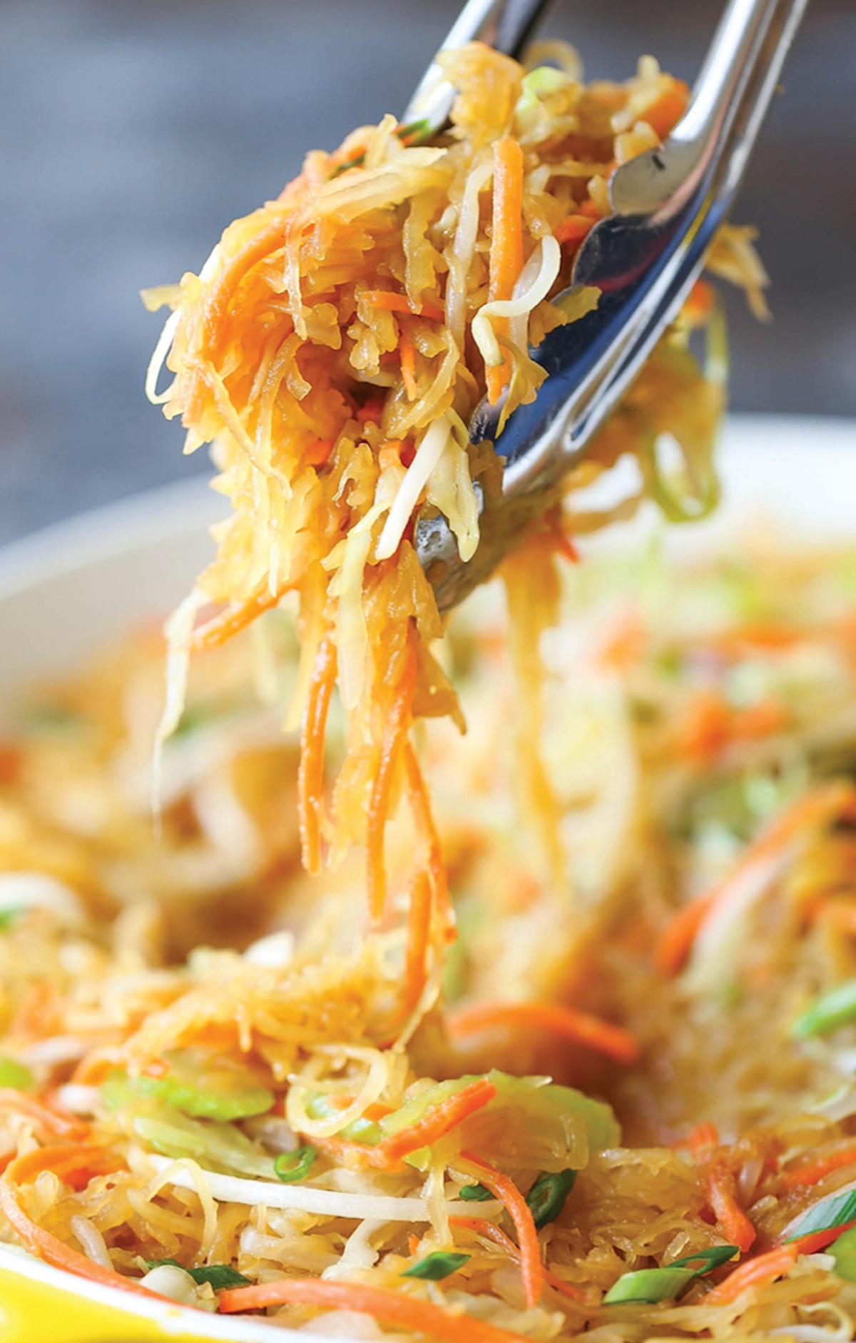 SPAGHETTI SQUASH CHOW MEIN