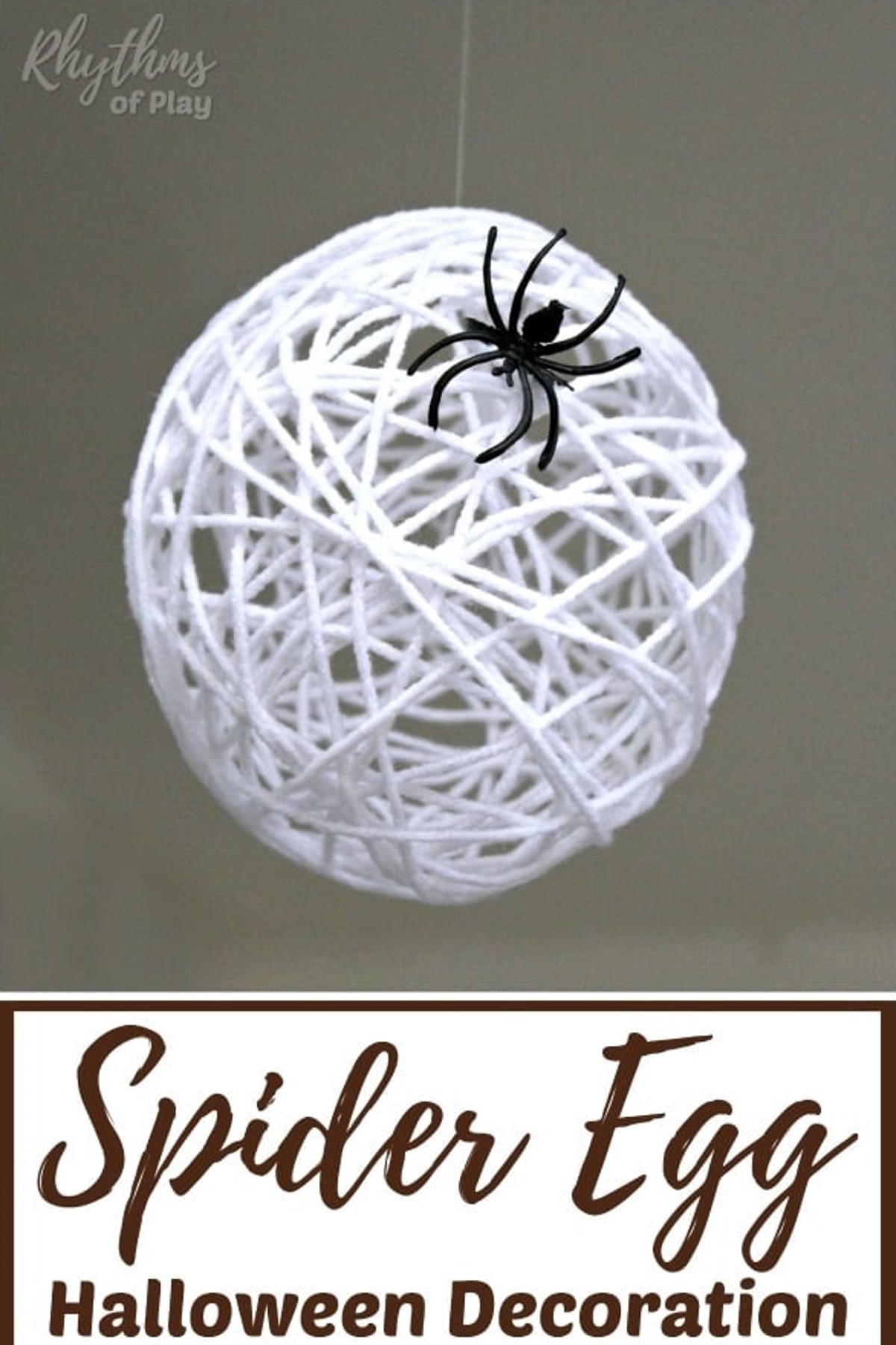 Spider Egg Craft