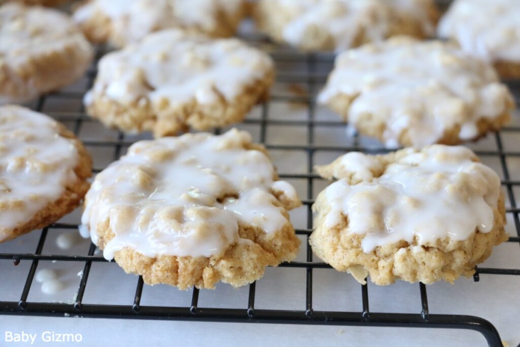 Mini Crumbl Iced Oatmeal Cookie Copycat Recipe Baby Gizmo