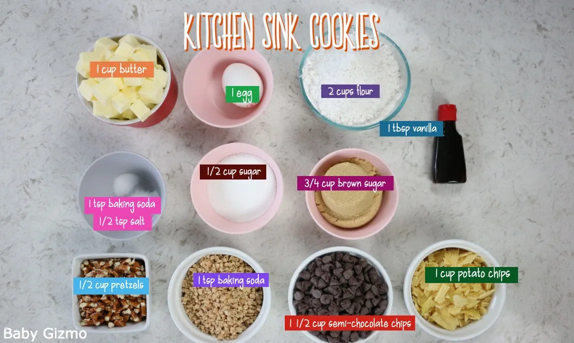 kitchen sink cookie ingredients