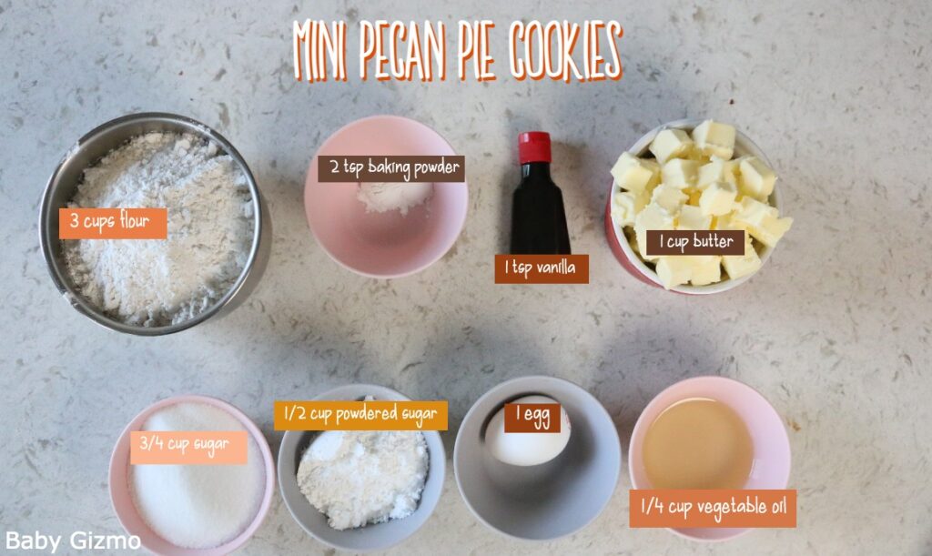 pecan pie cookies ingredients