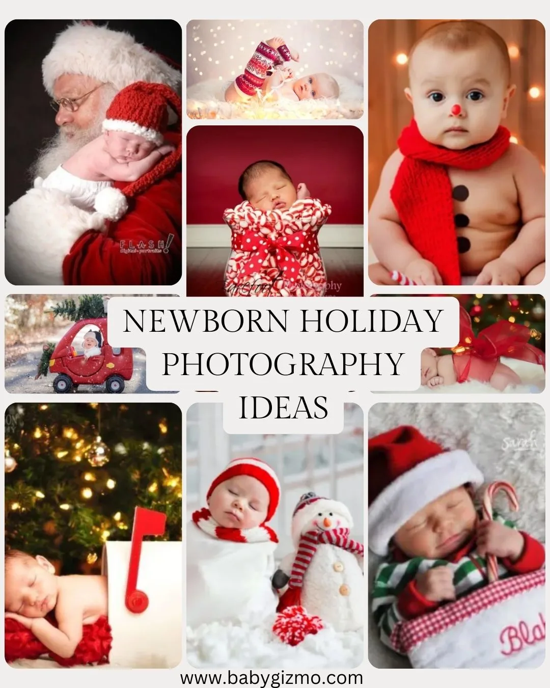 baby christmas photo shoot ideas