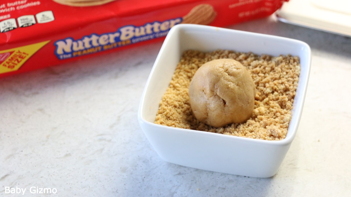 Nutter Butter Cookie Dough Ball