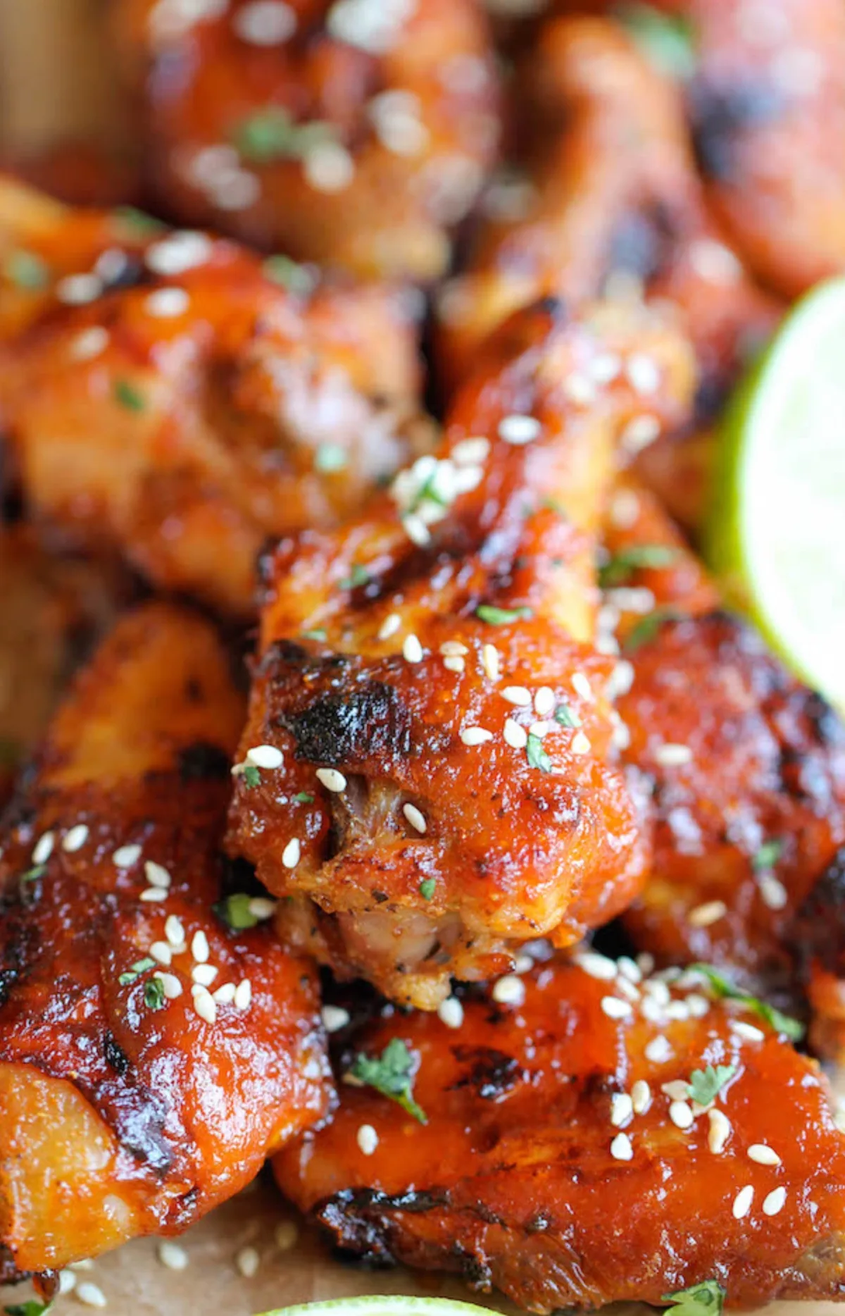 BAKED HONEY SRIRACHA WINGS