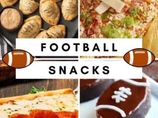 football snacks