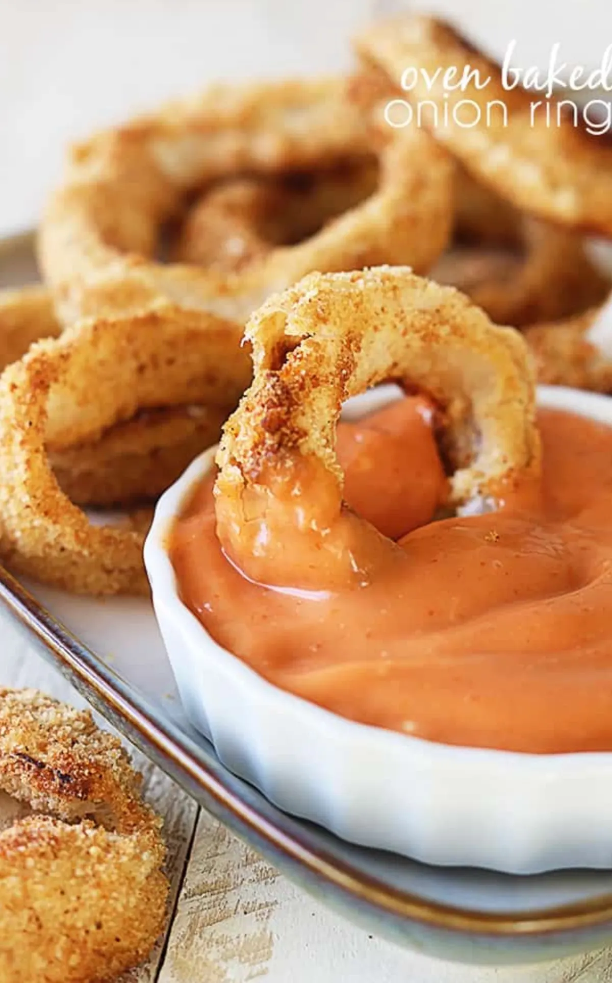 Oven Baked Onion Rings