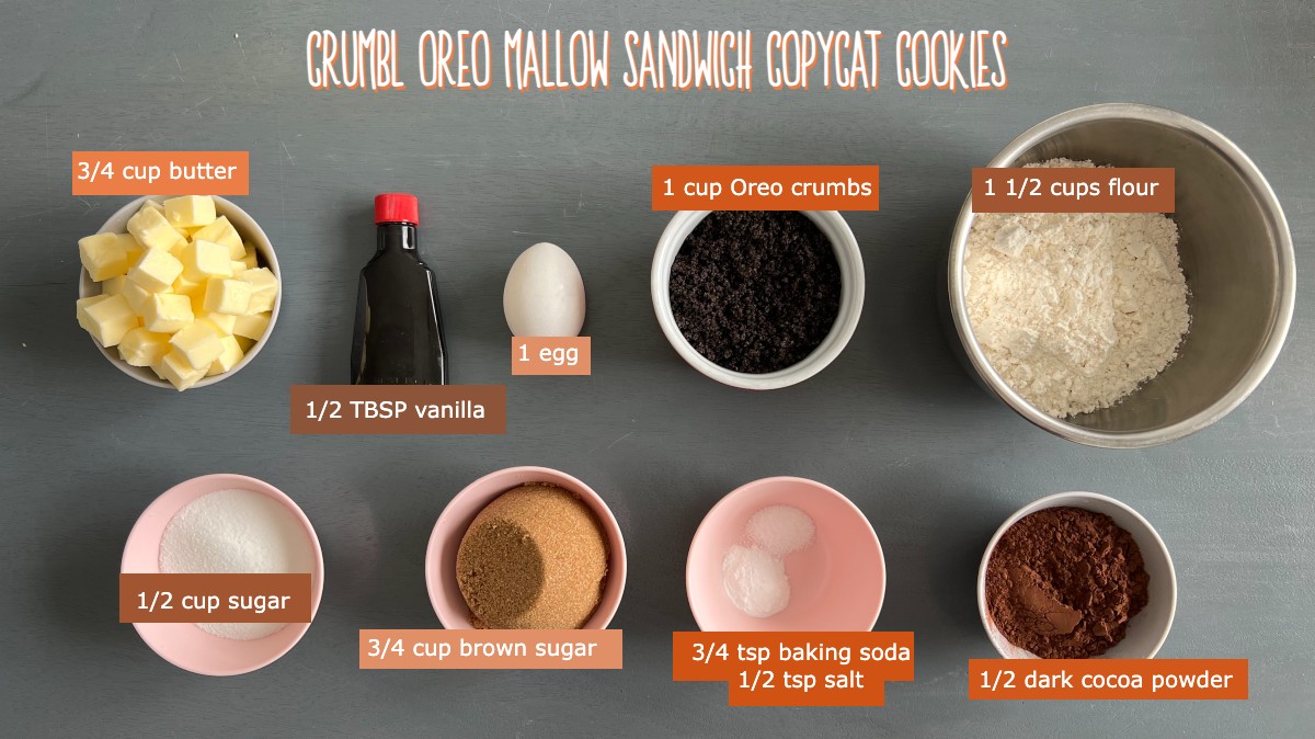 Oreo Mallow Sandwich Ingredients