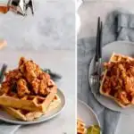 southern fried chicken and waffles