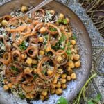 Basmati and Wild Rice with Chickpeas, Currants and Herbs