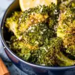 Lemon Roasted Broccoli With Parmesan
