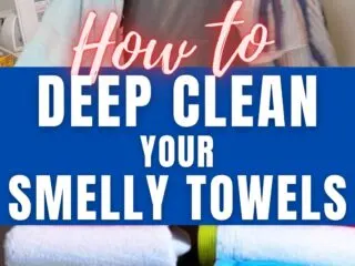 how to deep clean towels