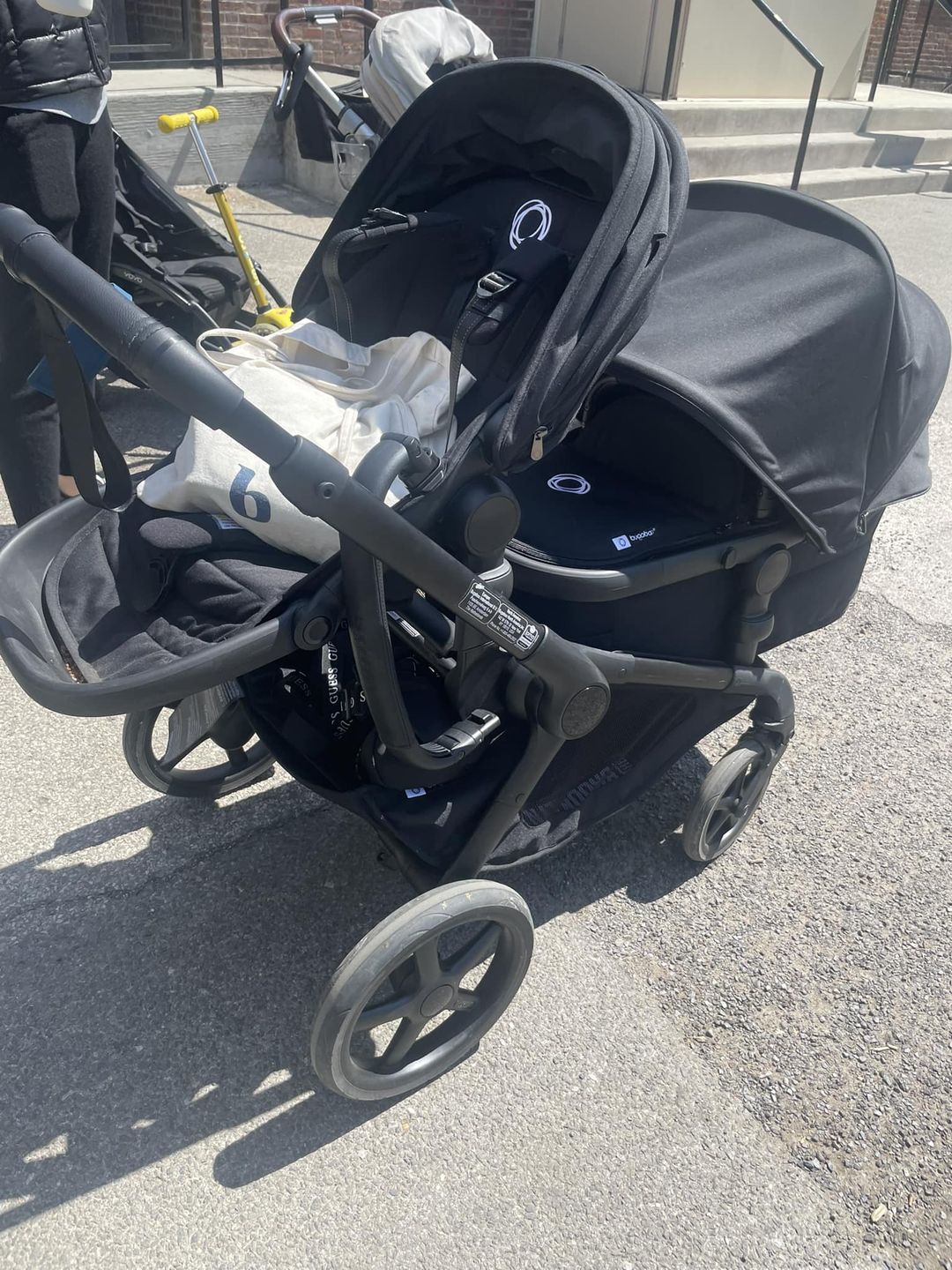 Spotting of the Bugaboo Kangaroo Tandem Stroller Baby Gizmo