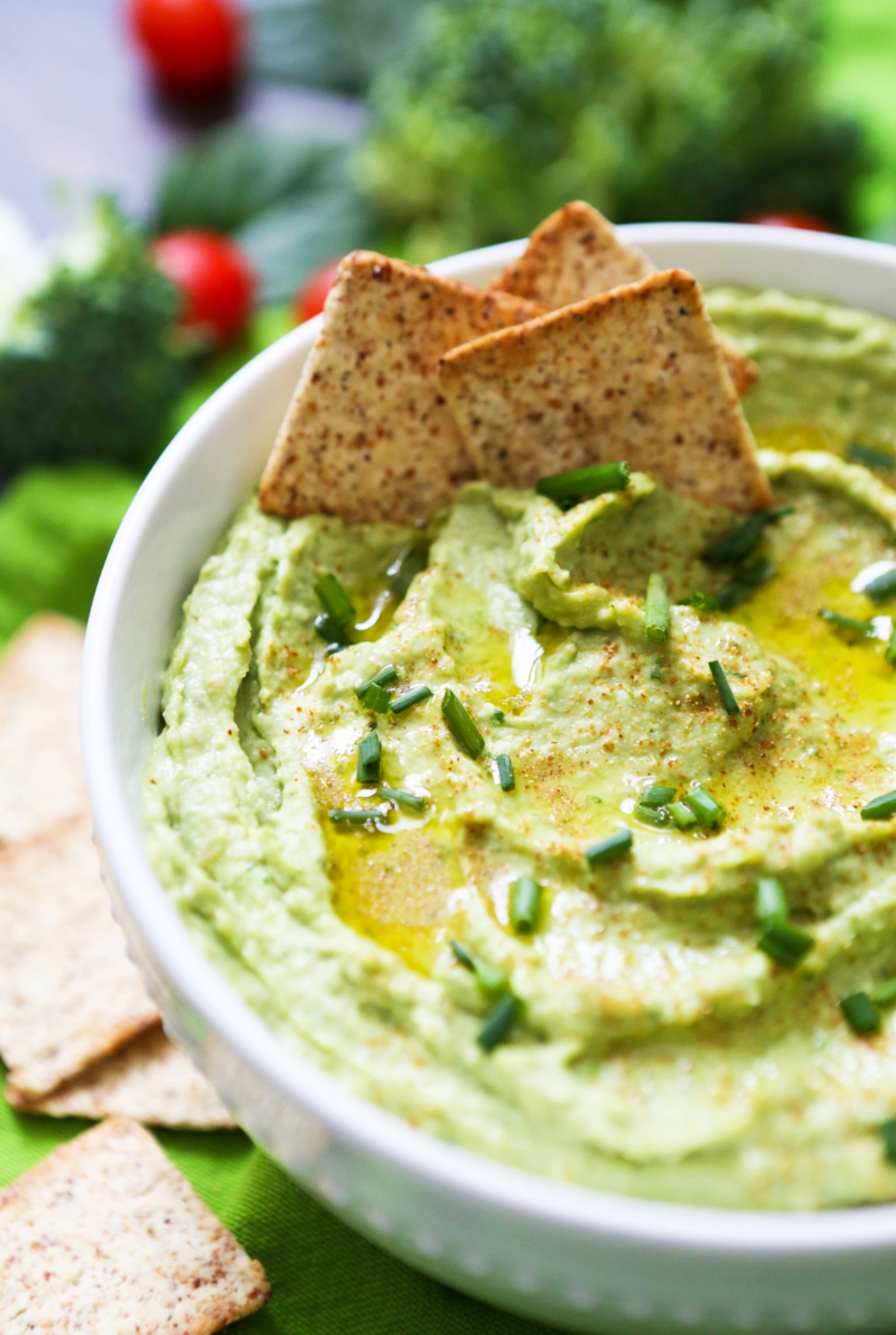 Spinach Hummus Recipe