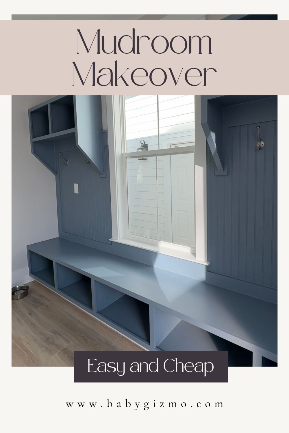 Mudroom Makeover