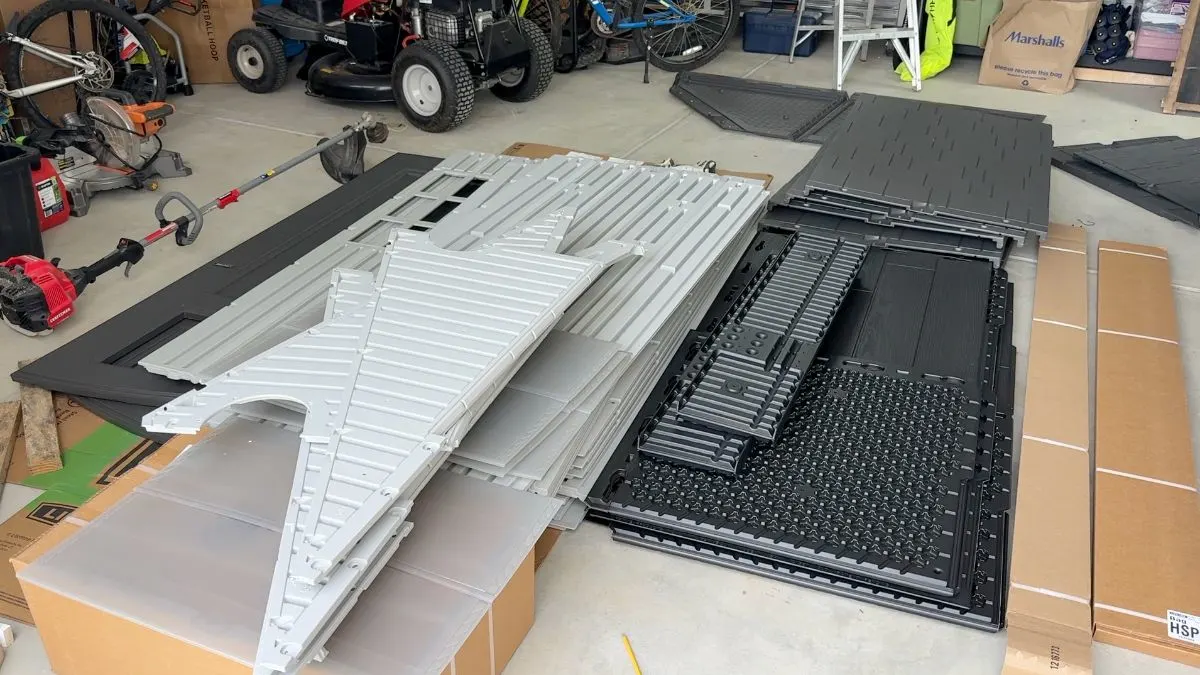 Lifetime Storage Shed Build Process