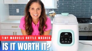 Tiny Marvels Baby Bottle washer with parent