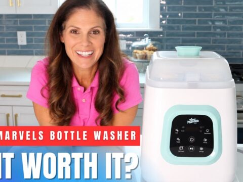 Tiny Marvels Baby Bottle washer with parent
